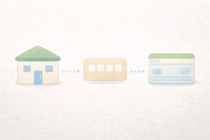 支店名と支店コードの基本的な関係を表したイメージイラスト