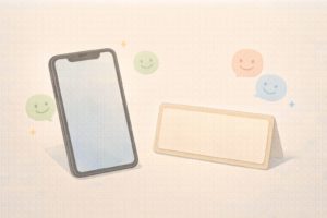 グループ名が雰囲気を決めることを直感的に伝えるイメージ