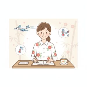 出張時に送るメールのタイミングと内容