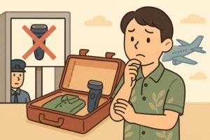 旅行の際の電動シェーバーに関するトラブル回避