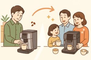 一人暮らしと家族、それぞれに合ったモデル選びのイラスト