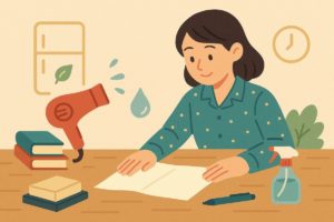 さまざまな修復方法をまとめて示したイラスト